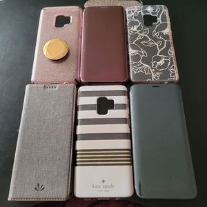 Lot of Samsung Galaxy S9 Cases/Folios